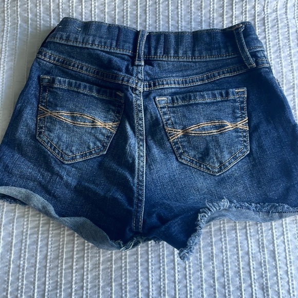 Abercrombie Kids Girls Jean Demin Shorts 7/8 - Picture 4 of 4